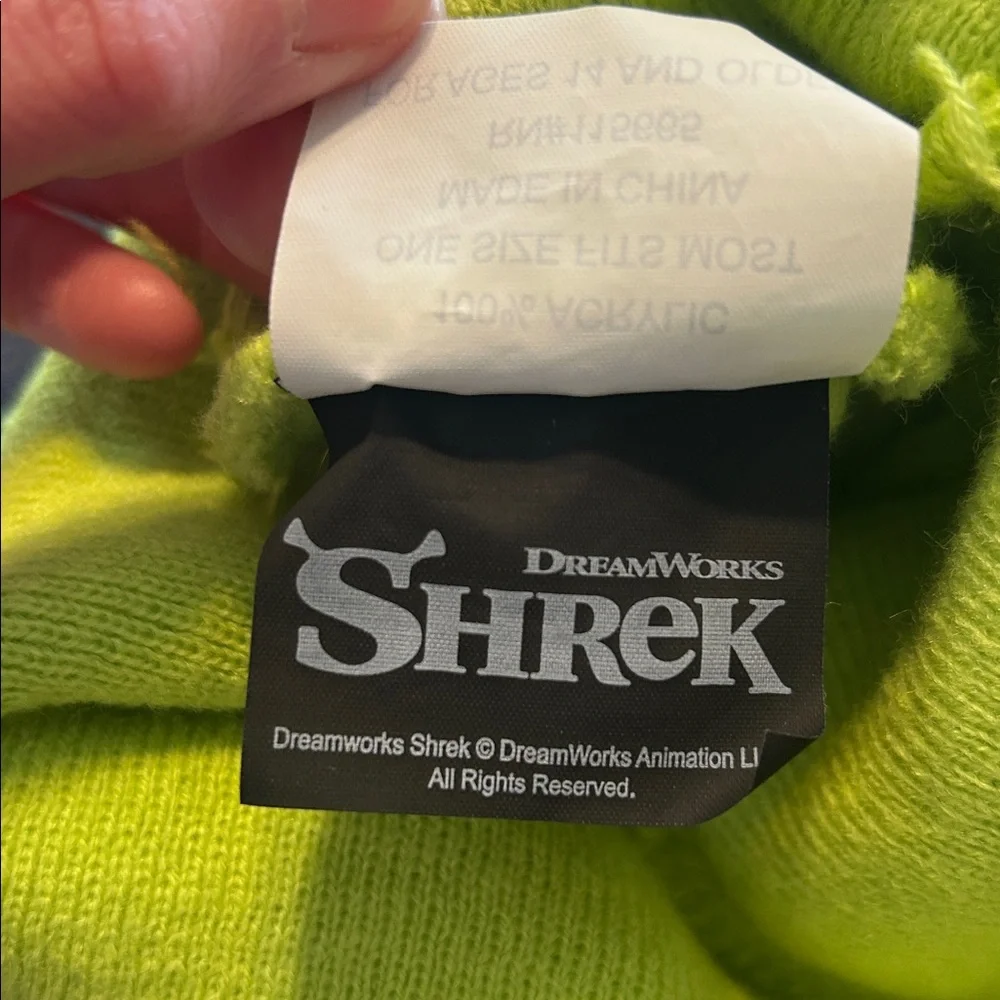 Sherk Lime Green Kids Beanie OS